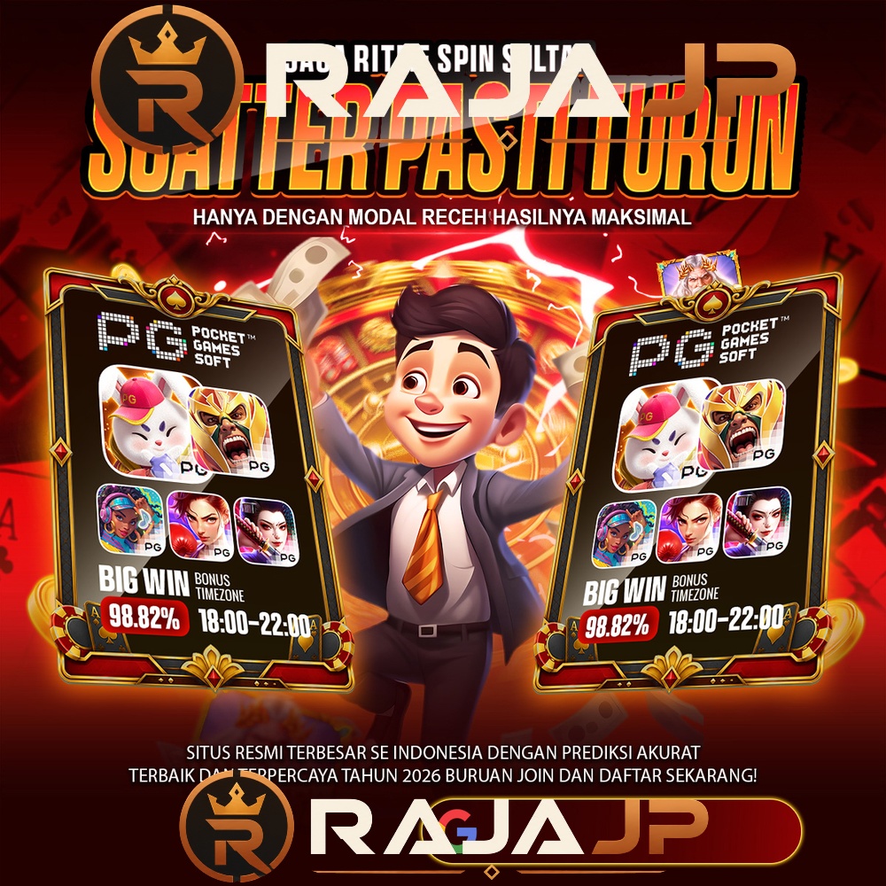 banner RAJAJP X Tao Negocios: Link Platform Digital Dengan Berbagai Permainan Online Kekinian